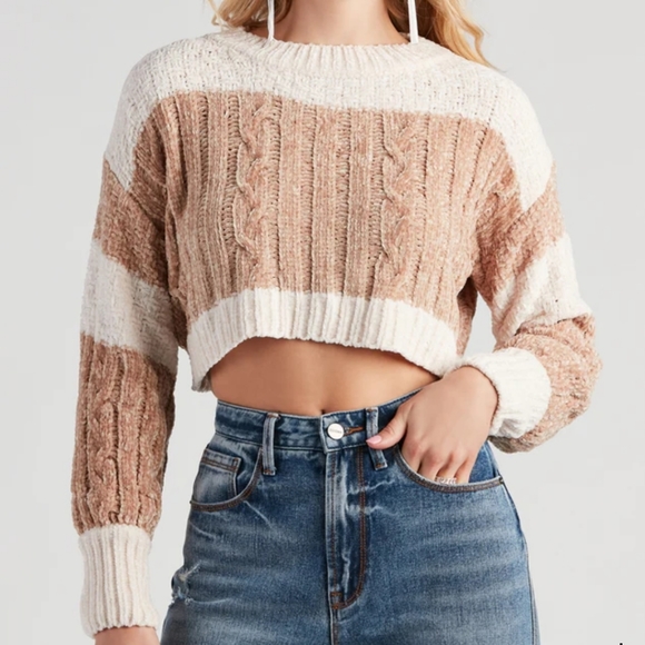 Windsor Women's Style Knit Right Chenille Sweater Size XS - Picture 2 of 5